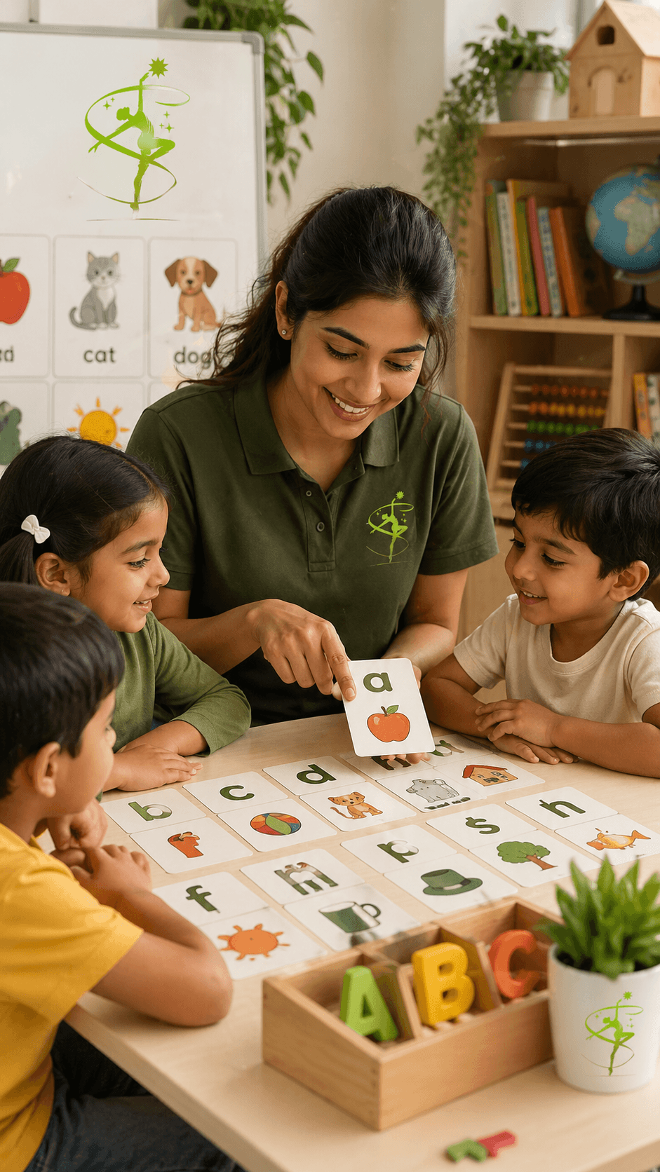 Phonics course in practice